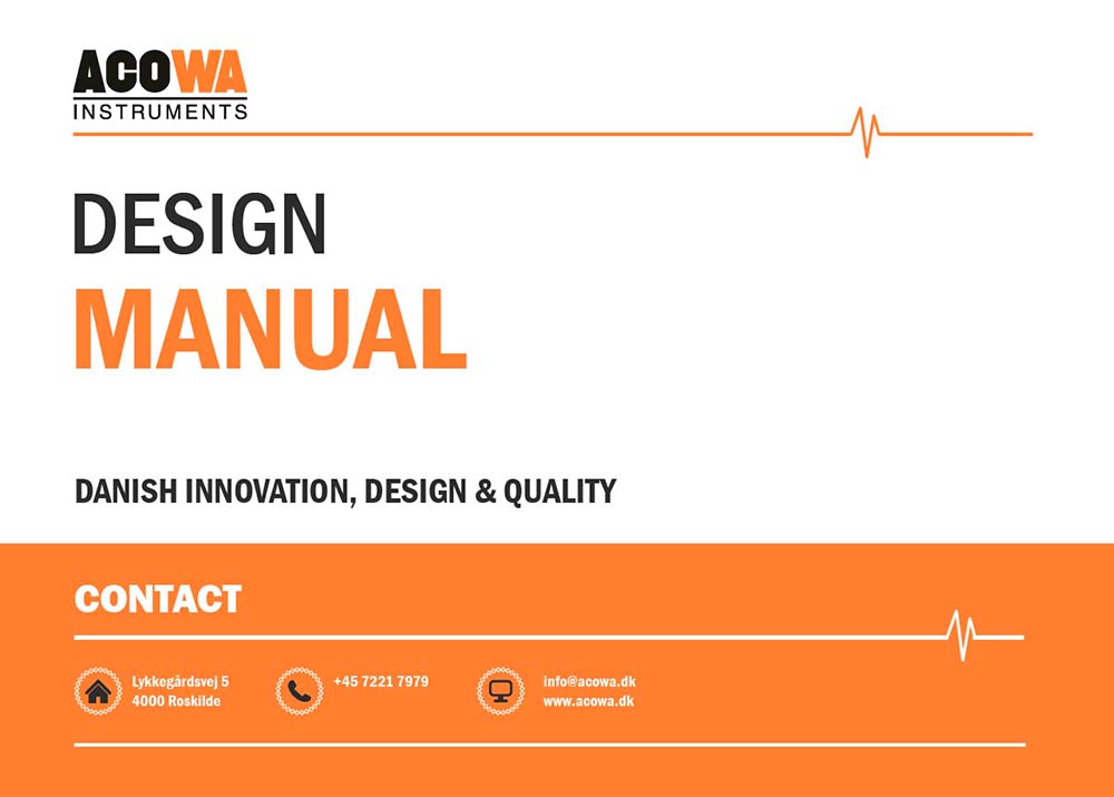Design Manual for ACOWA INSTRUMENTS
