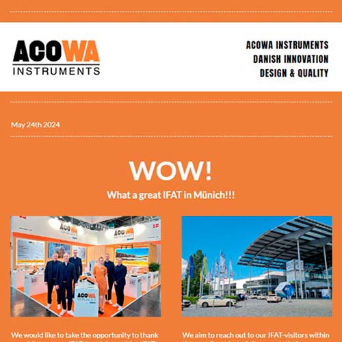 ACOWA' newsletter May 24th 2014 cover-image